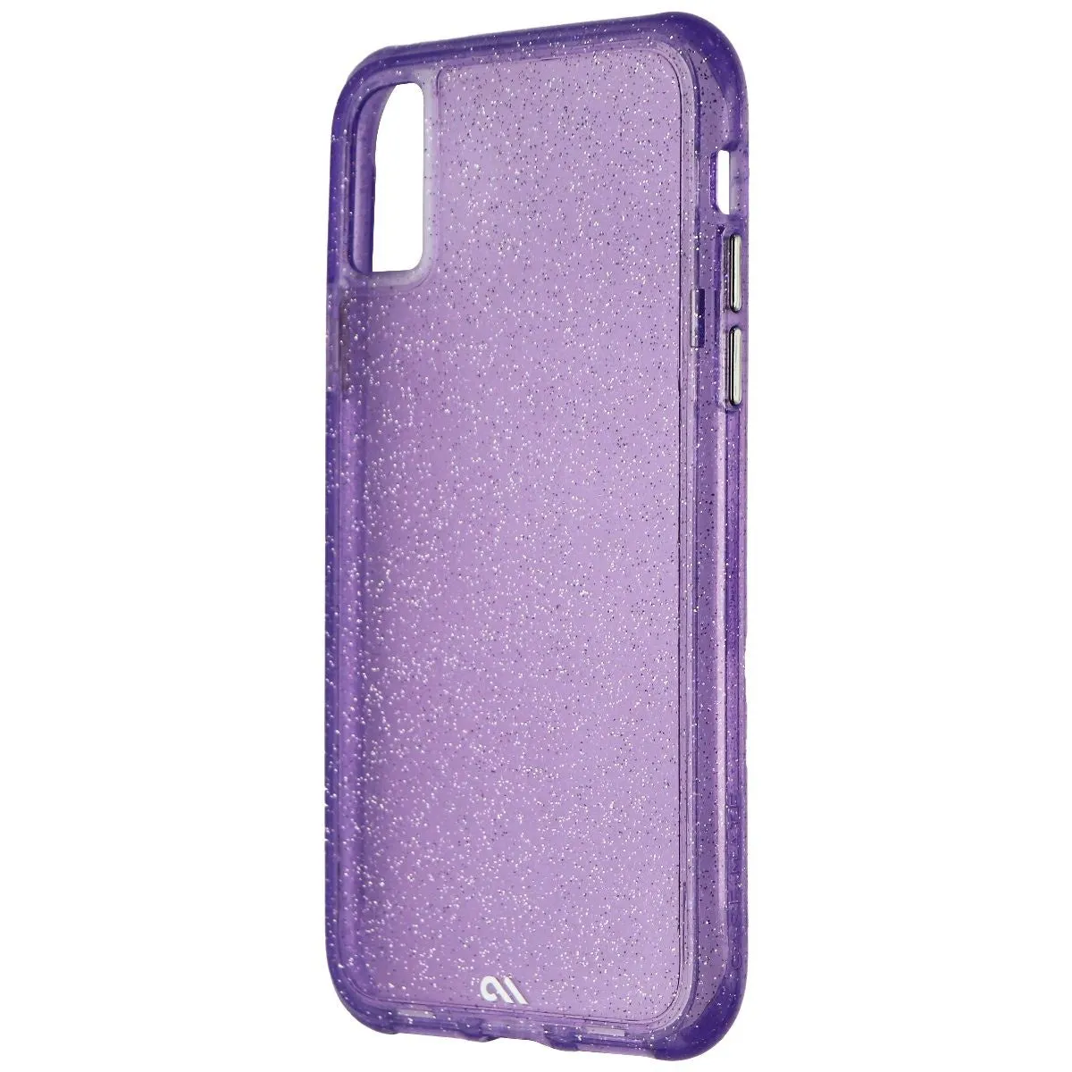 Comfort Edge Texture Case-Mate Sheer Crystal Series Case for Apple iPhone Xs/X - Crystal Purple