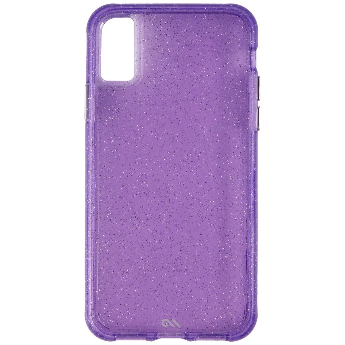 Case-Mate Sheer Crystal Series Case for Apple iPhone Xs/X - Crystal Purple Lightweight Grip Clear Finish