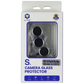 LITO S  Camera Glass (3 Piece) for Apple iPhone 14 Pro/14 Pro Max - Silver wearable tech protection