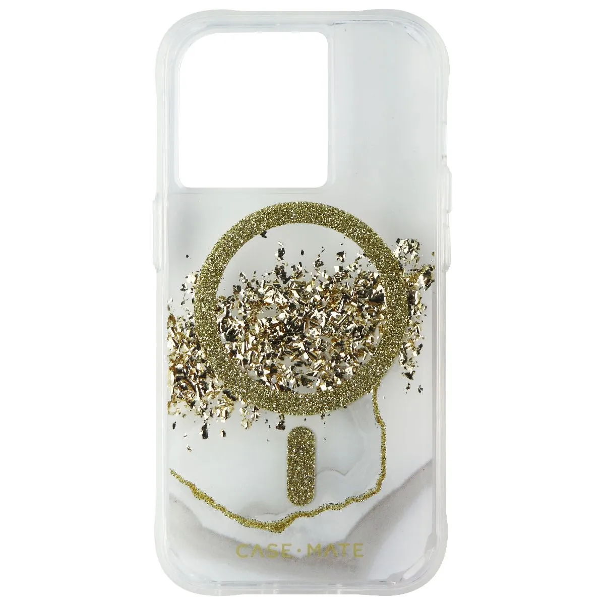 Rugged Protection Case-Mate Series Case for MagSafe for Apple iPhone 14 Pro - Karat Marble