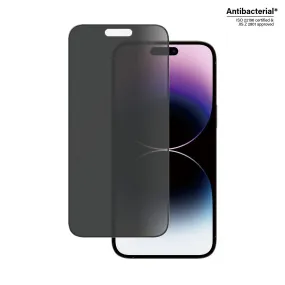 PanzerGlass? Privacy Screen Protector iPhone 14 Pro Max | Ultra-Wide Fit w. EasyAligner case friendly design shock absorb glass