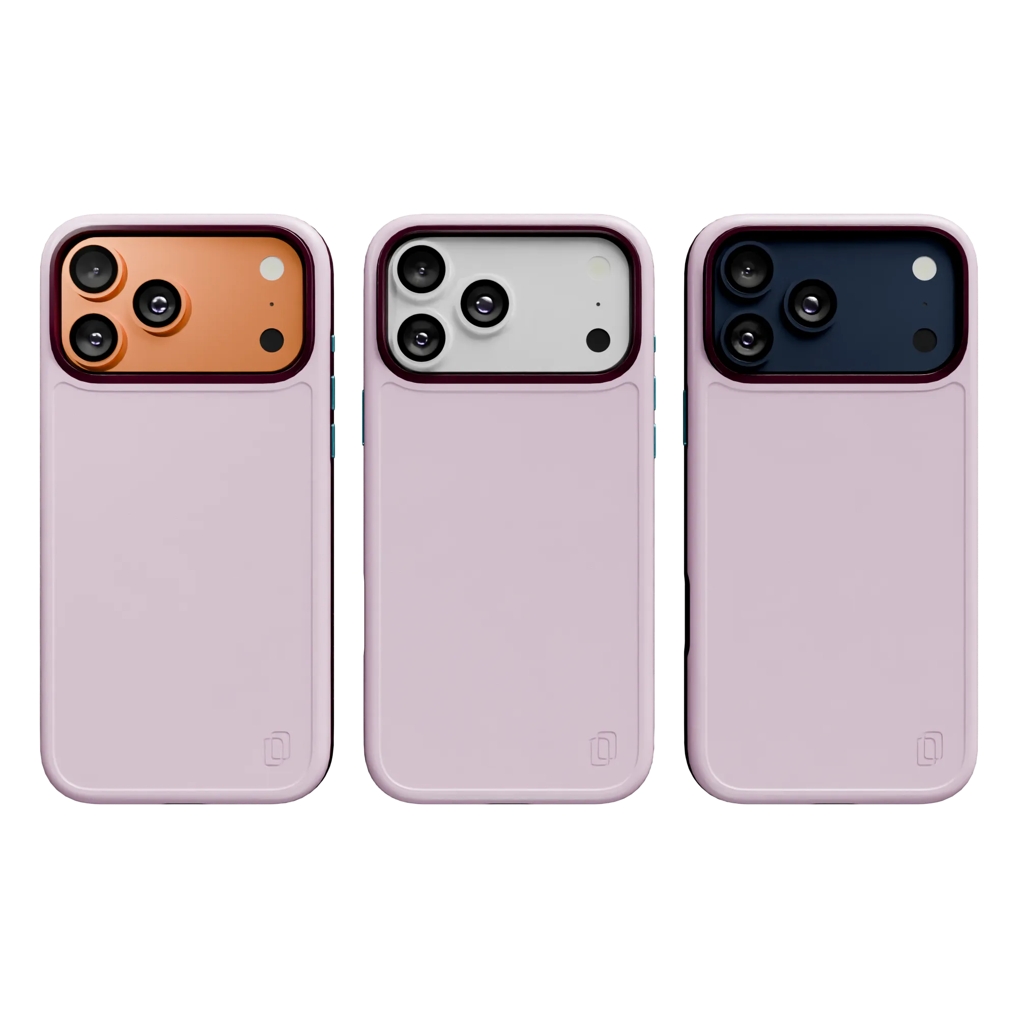 Stylish Cover Elegant Layer Texture Shock-Absorbent MagSafe? Case for Apple iPhone 17 Pro Max in Rose Quartz | Fortitude Series