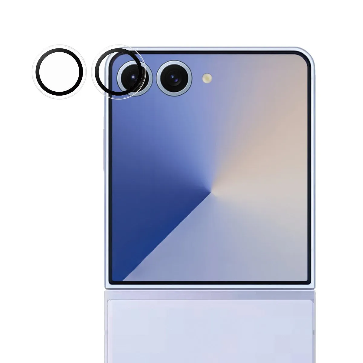 Screen Armor Shield Max Screen Safety Elite Plus PanzerGlass? Hoops? Camera Lens Protector Transparent Samsung Galaxy Z Flip7