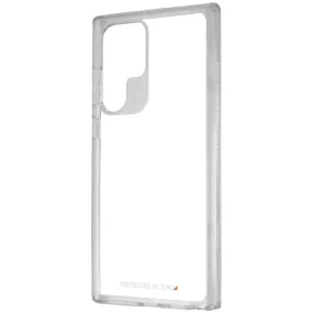 ZAGG Case for Samsung Galaxy S22 Ultra - Clear / Crystal Palace Polished Surface Texture Minimal Grip