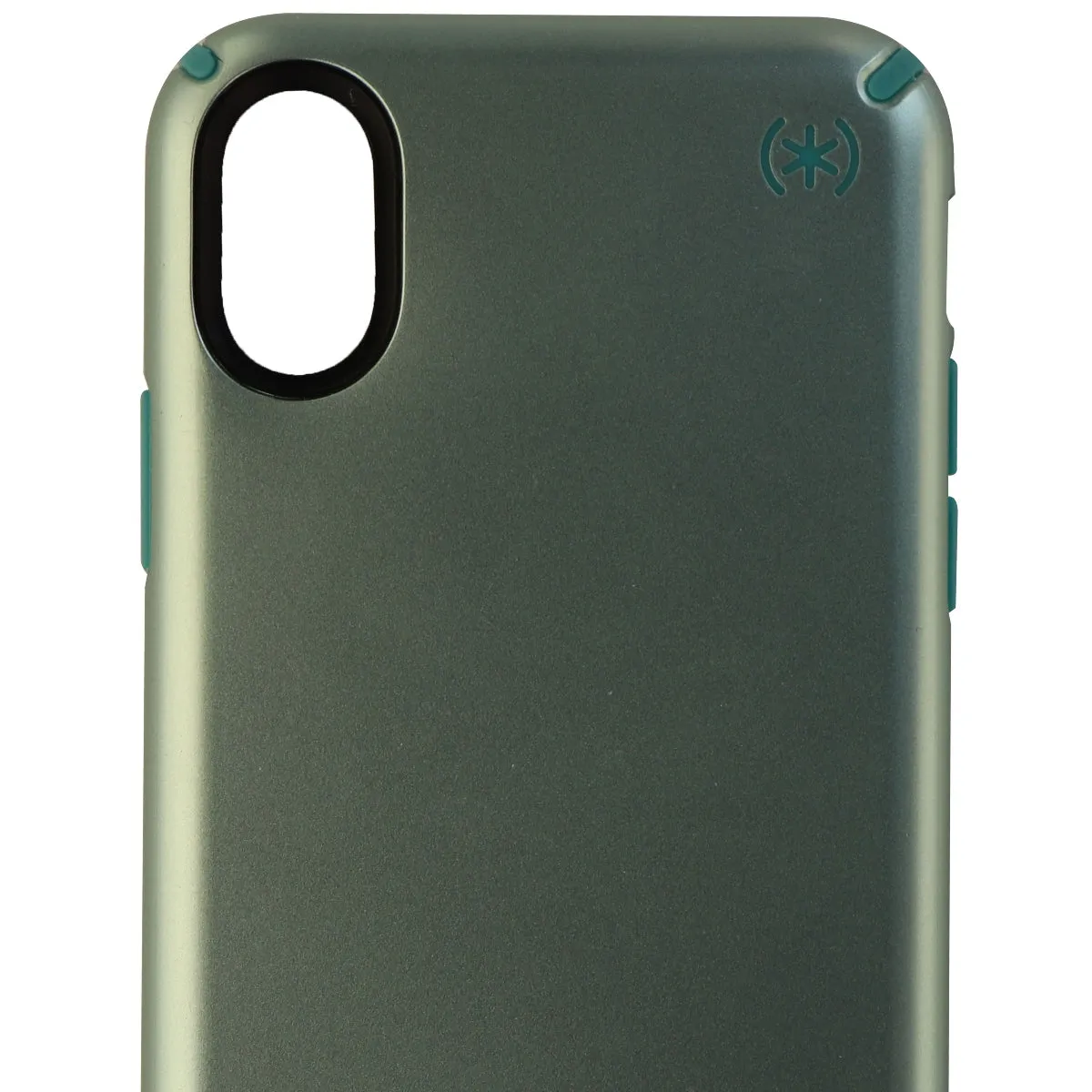 Tactile Feel Speck Products Presidio Metallic Case for iPhone X 10 - Metallic Mint Green