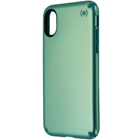 Wireless charging Speck Products Presidio Metallic Case for iPhone X 10 - Metallic Mint Green