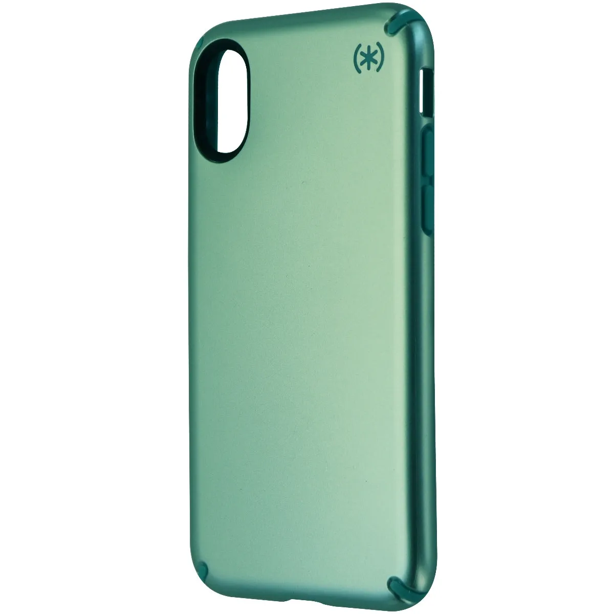 Wireless charging Speck Products Presidio Metallic Case for iPhone X 10 - Metallic Mint Green