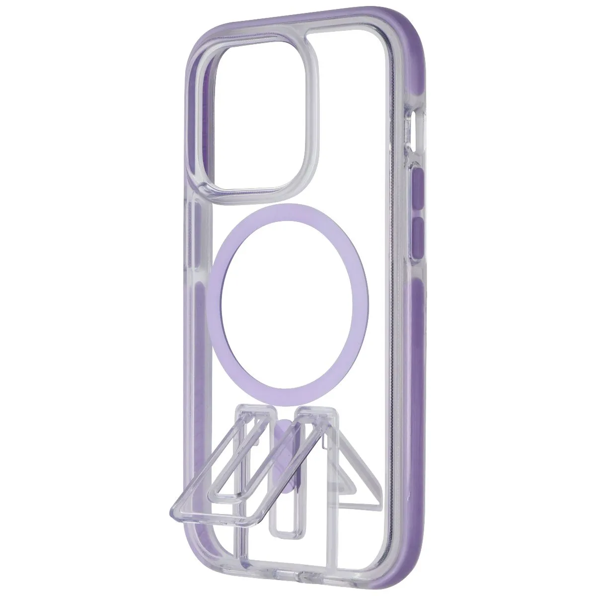 Shock Surface Everyday Protection Tech21 Evo Crystal Kick Series Case for MagSafe for Apple iPhone 14 Pro - Lilac