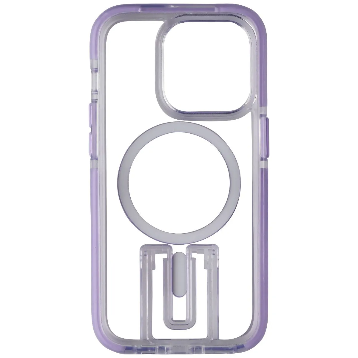 Tech21 Evo Crystal Kick Series Case for MagSafe for Apple iPhone 14 Pro - Lilac Sleek Form