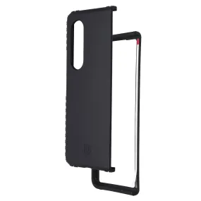 Incipio Grip Series Case for Samsung Galaxy Z Fold3 5G - Black Elegant Texture Matte Texture Finish