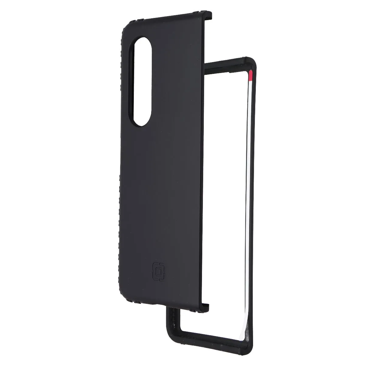 Incipio Grip Series Case for Samsung Galaxy Z Fold3 5G - Black Elegant Texture Matte Texture Finish