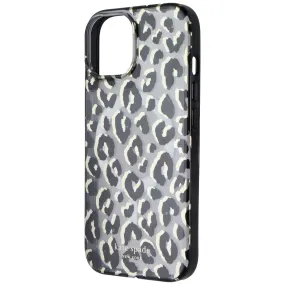 Kate Spade Protective Case for MagSafe for iPhone 15/14/13 - City Leopard Black Compact Shape Travel Essential