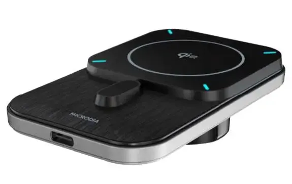 SNAPDrive? TRON Qi2 15WMagnetic Wireless Car Charger RGB Lighting Strong Grip