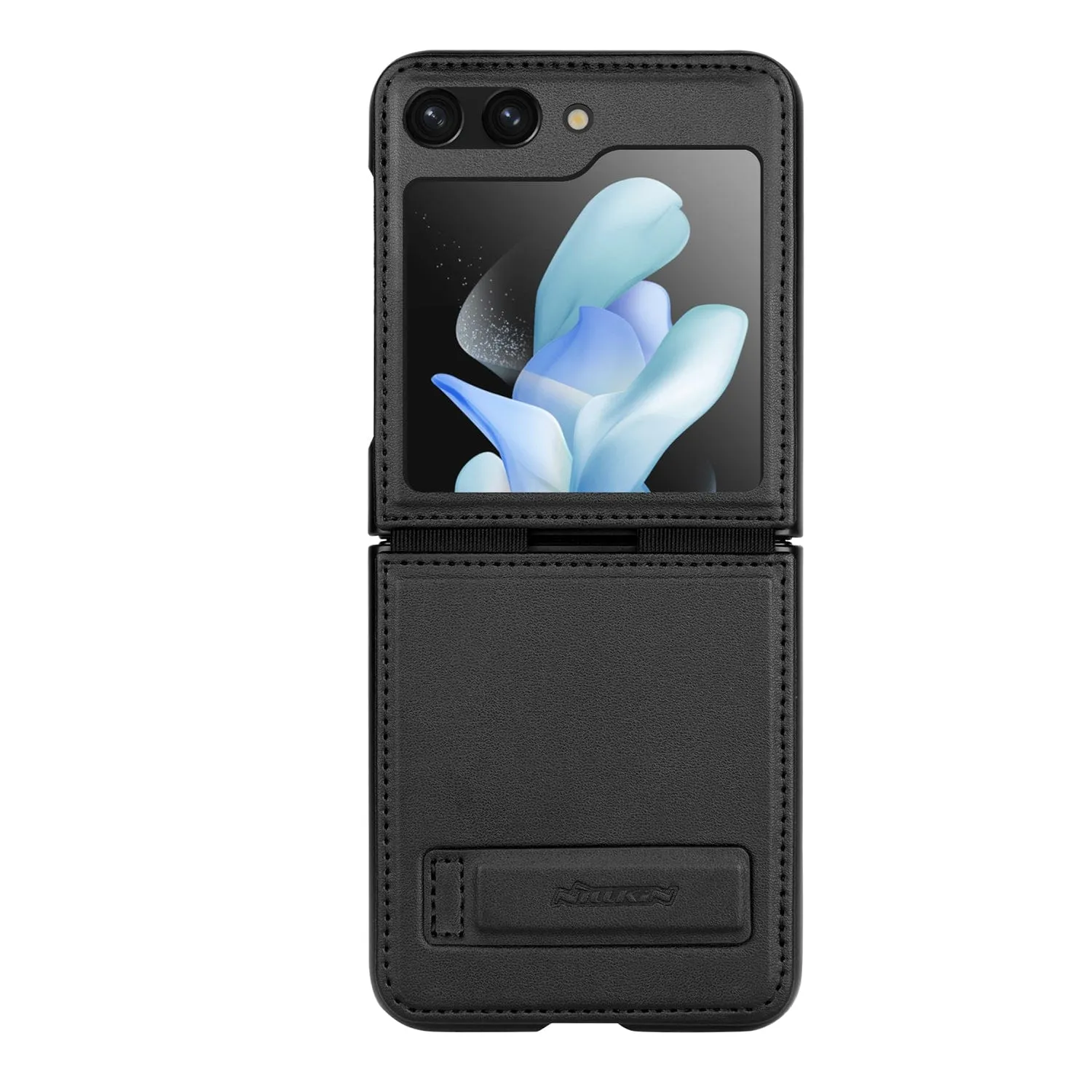 Vivid Surface Detail Indy Series Leather Kickstand Case - Samsung Galaxy Z Flip5