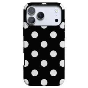 Polka Dots | High Contrast Design Case Edge Reinforced