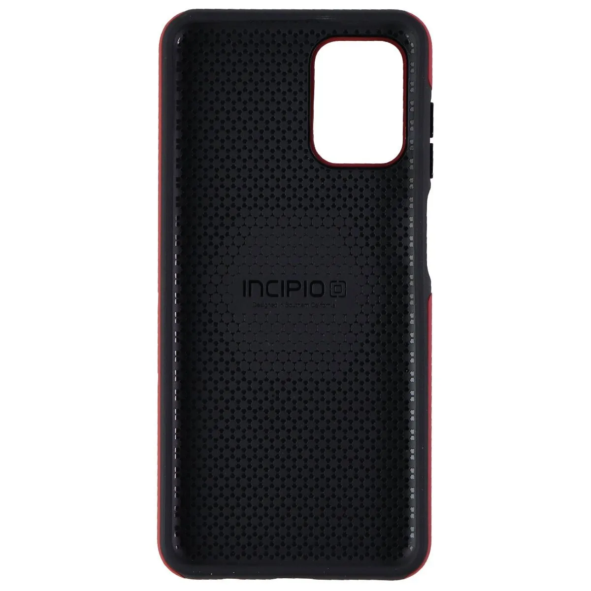 Incipio Duo Series Dual Layer Case for Samsung Galaxy A12 - Salsa Red Minimal Aesthetic Everyday Use