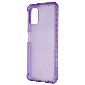 Creative Texture ITSKINS Spectrum Clear Series Case for Samsung Galaxy A02s - Light Purple