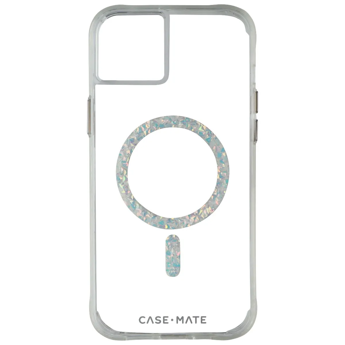 Matte Texture Finish Case-Mate Case for MagSafe for Apple iPhone 14 Plus - Clear Twinkle Diamond