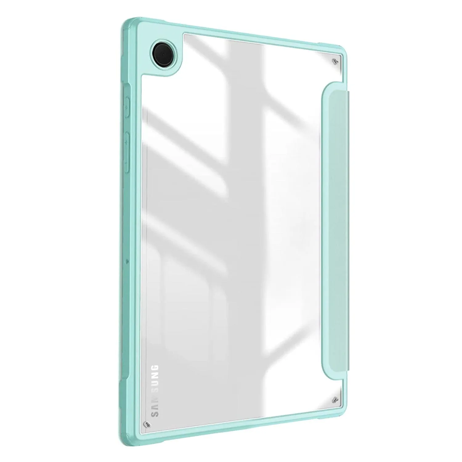 Indy Series Tri-Fold Folio Case - Samsung Galaxy Tab A8 hybrid soft hard case