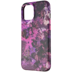 Vivid Pattern Design Lightweight Frame Tech21 EcoArt Smooth Gel Case for Apple iPhone 12 Pro Max - Pink/Purple