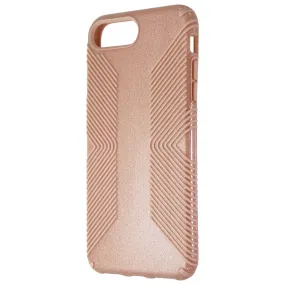 Lightweight texture Speck Presidio Grip   Glitter Case for iPhone 8 Plus / 7 Plus - Pink / Glitter
