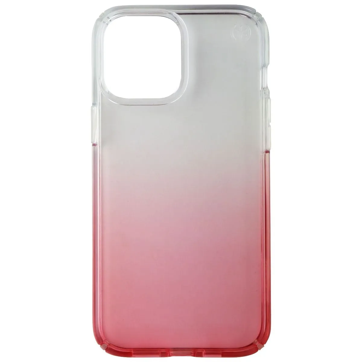 Speck Presidio Perfect-Clear Ombre Case for iPhone 12 Pro Max - Clear/Rose Stylish Edge Matte Texture