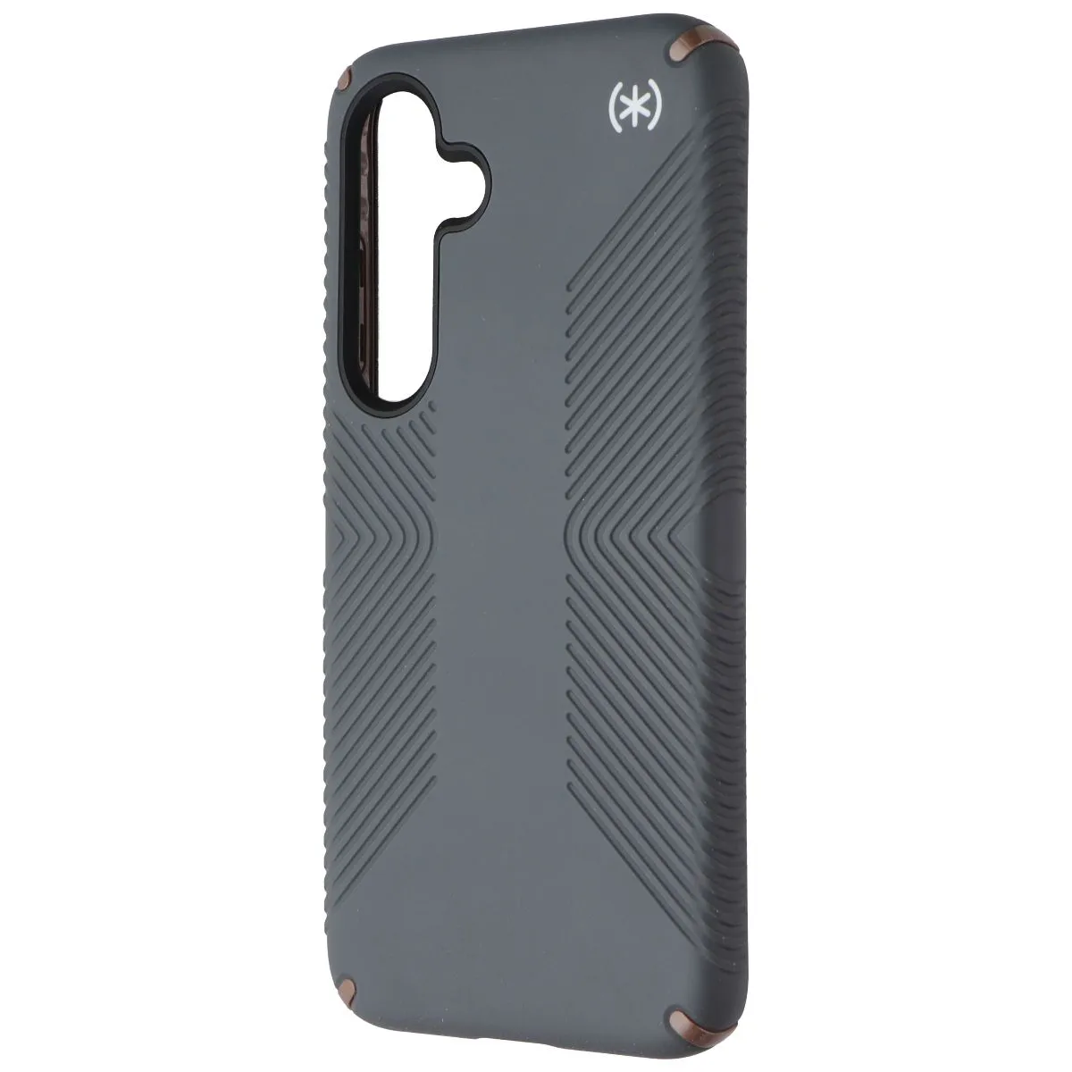 Comfort Feel Speck Presidio2 Grip Case for Samsung Galaxy S24 - Charcoal Gray/Cool Bronze