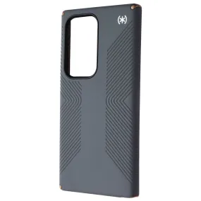 Soft Frame Durable Texture Speck Presidio2 Grip Case for Samsung Galaxy S24 Ultra - Charcoal Grey