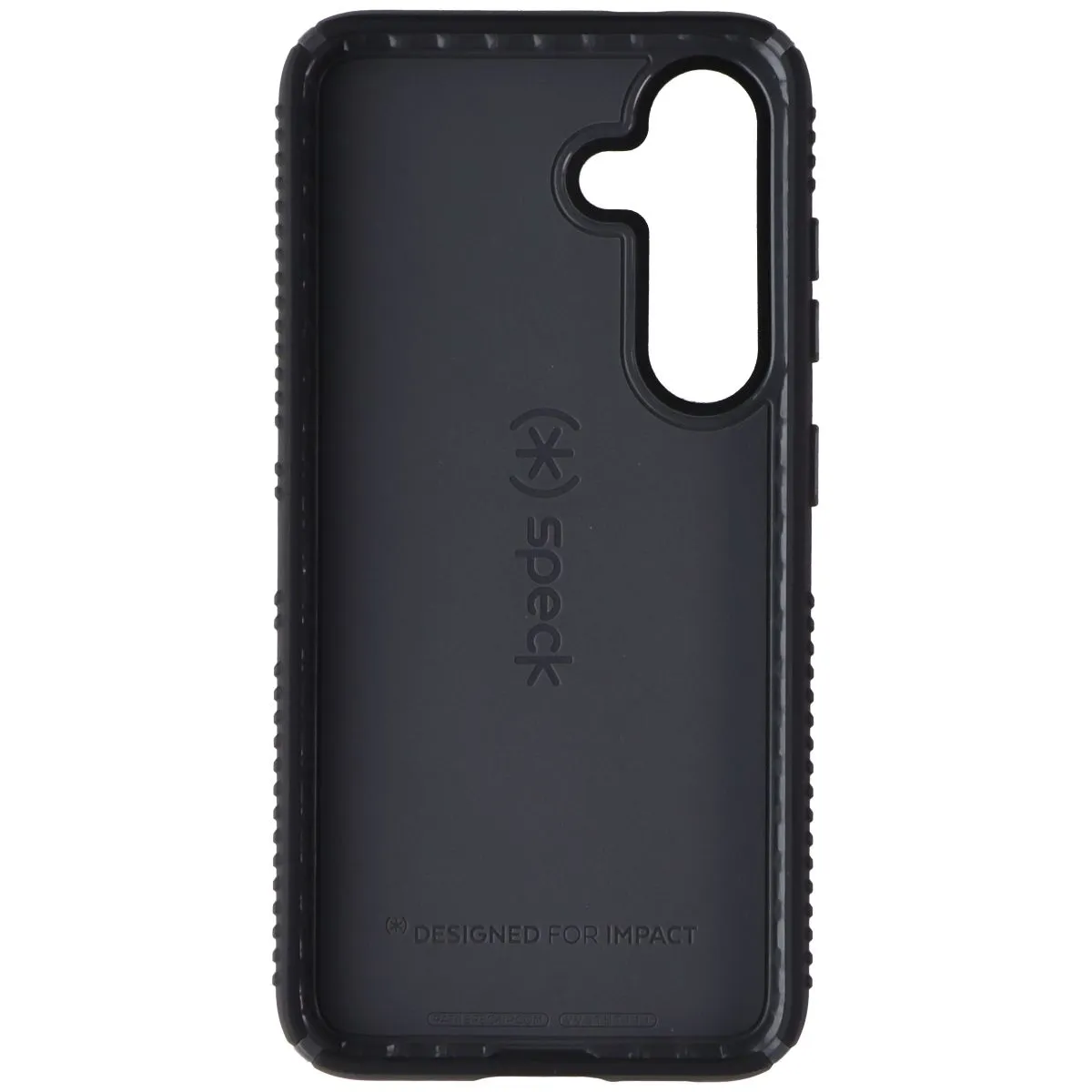 Speck Presidio2 Grip Series Case for Samsung Galaxy S24 - Black Refined Pattern