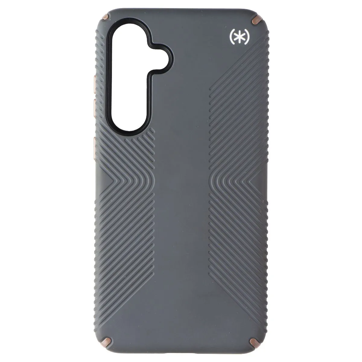 Protective Design hybrid design Speck Presidio2 Grip Series Case for Samsung Galaxy S24  (Plus) - Charcoal Gray