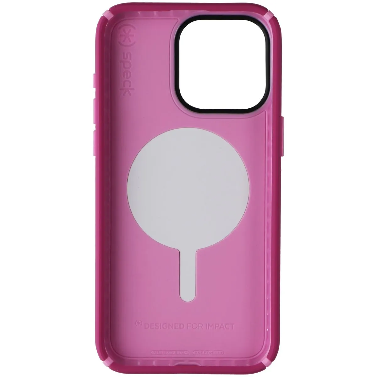 Speck Presidio2 Pro Case for MagSafe for iPhone 15 Pro Max -Digital Pink/Blossom Rugged Frame