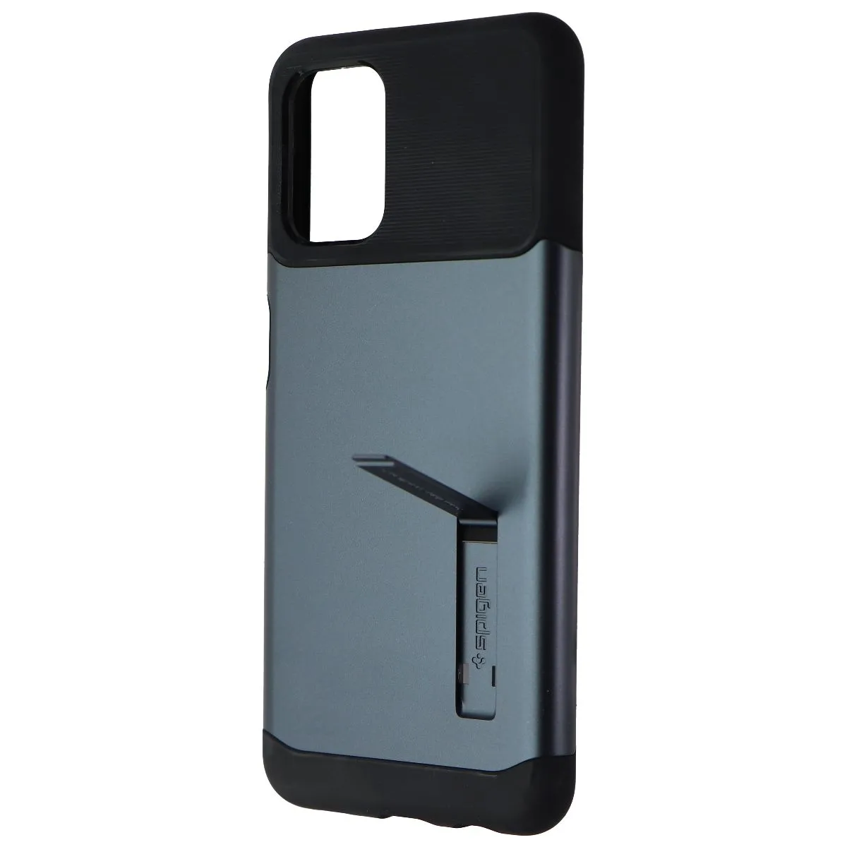 Spigen Slim Armor Series Case for Samsung Galaxy A12 - Metal Slate Shock Frame