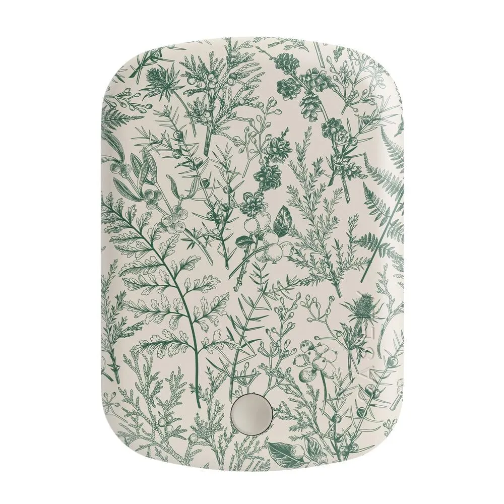 durable pad cover Stain Resistant Sage Garden | Green Floral Power Pod