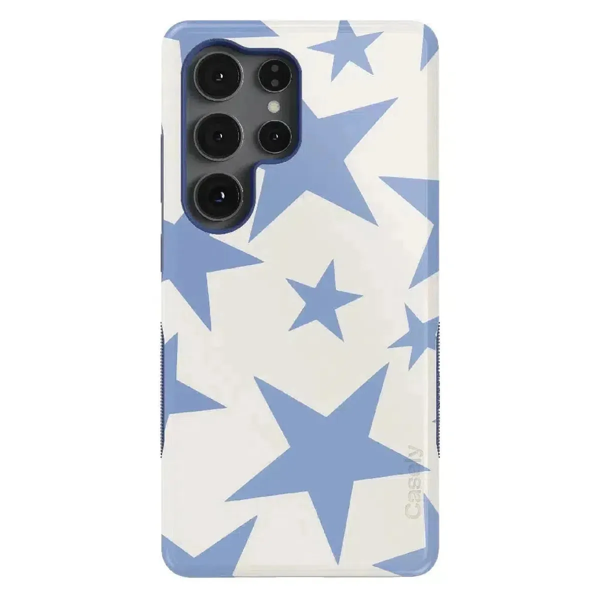 Stars Align | Blue & White Stars Samsung Case Daily Durability