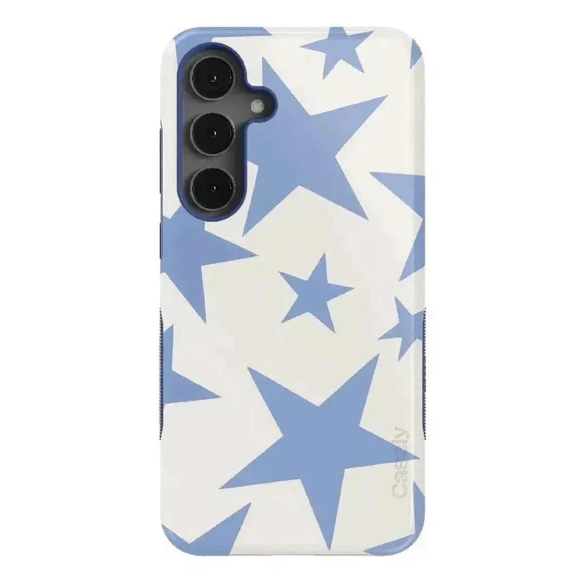 Stars Align | Blue & White Stars Samsung Case Heat dissipation Light Finish