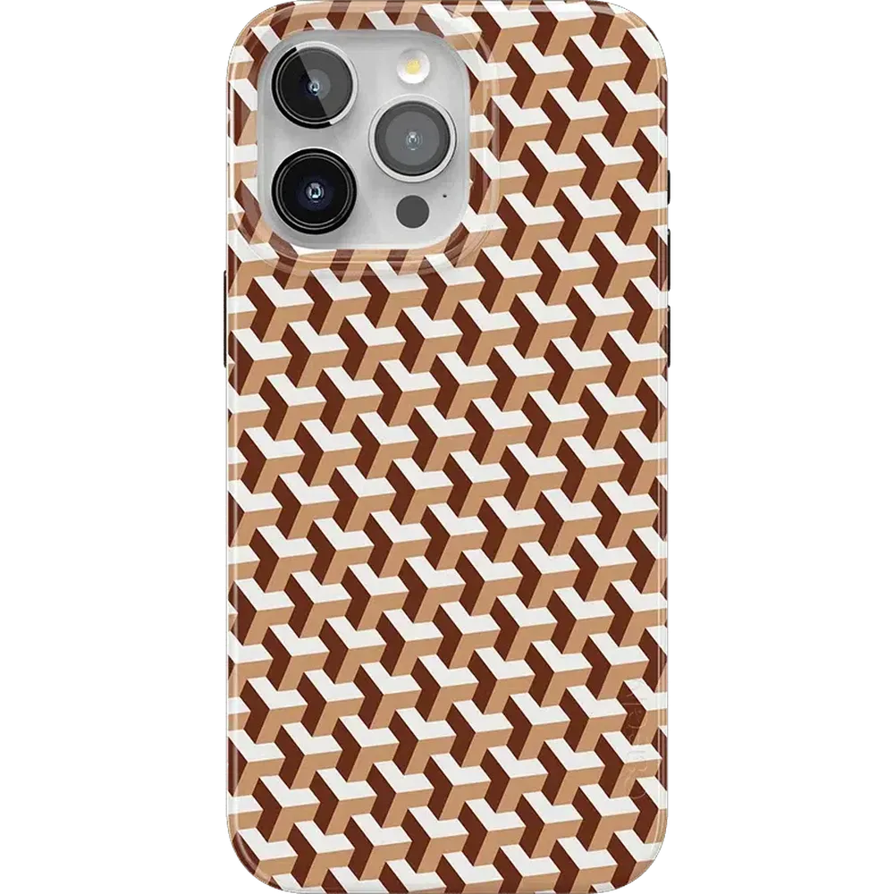 Step It Up | Abstract Geo Case premium design