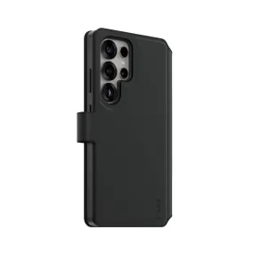 Hybrid Pattern CARE by PanzerGlass? Tango Two-in-One Wallet Case w. Qi Compatible Samsung Galaxy S25 Ultra