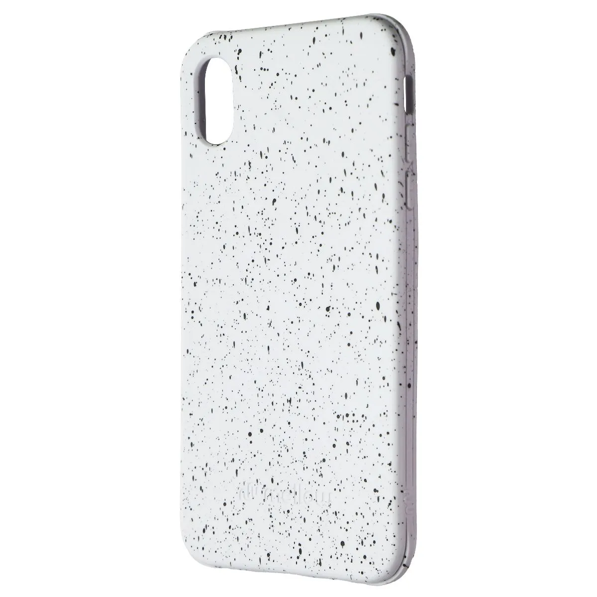 Mellow Compostable Bio Case for Apple iPhone Xs Max - White/Black Drop Protection Lightweight Shell