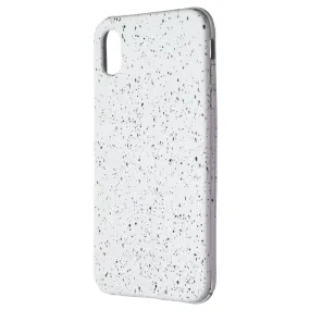 Mellow Compostable Bio Case for Apple iPhone Xs Max - White/Black Drop Protection Lightweight Shell