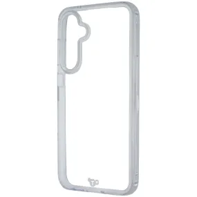 Tech21 EvoClear Series Case for Samsung Galaxy S23 FE - Clear Durable Pattern Texture Wireless Compatible