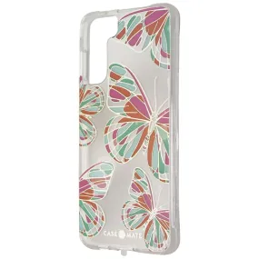 Ultra light Magnetic Mount Case-Mate Prints Hardshell Case for Samsung Galaxy S21  (Plus) 5G - Butterflies