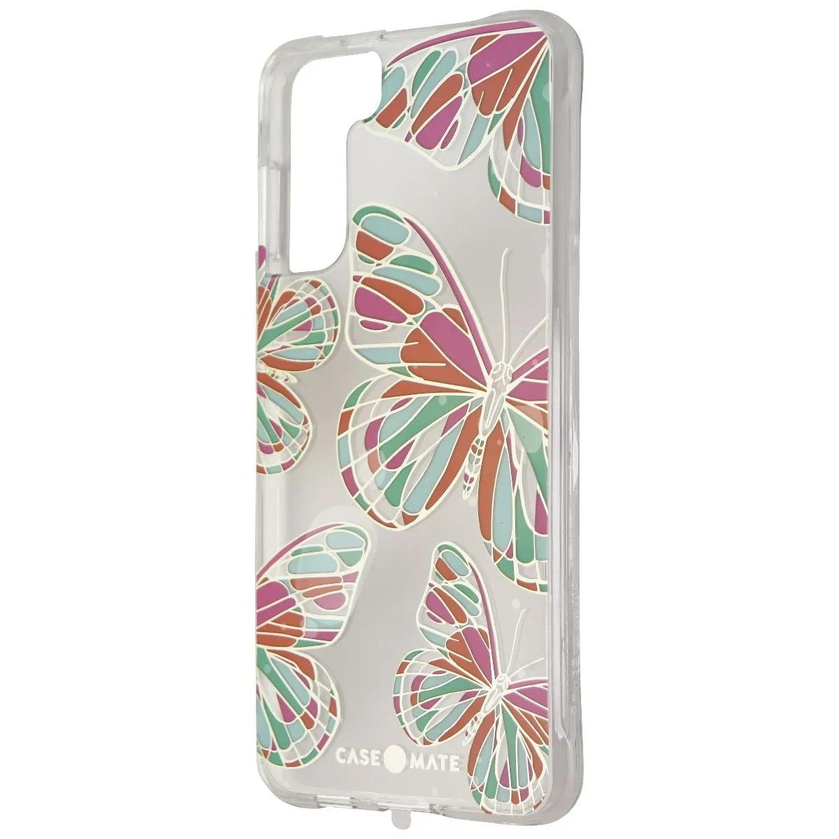 Ultra light Magnetic Mount Case-Mate Prints Hardshell Case for Samsung Galaxy S21  (Plus) 5G - Butterflies