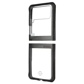 ITSKINS Hybrid Clear Series Case for Samsung Galaxy Z Flip3 - Smoke/Clear Compact Design