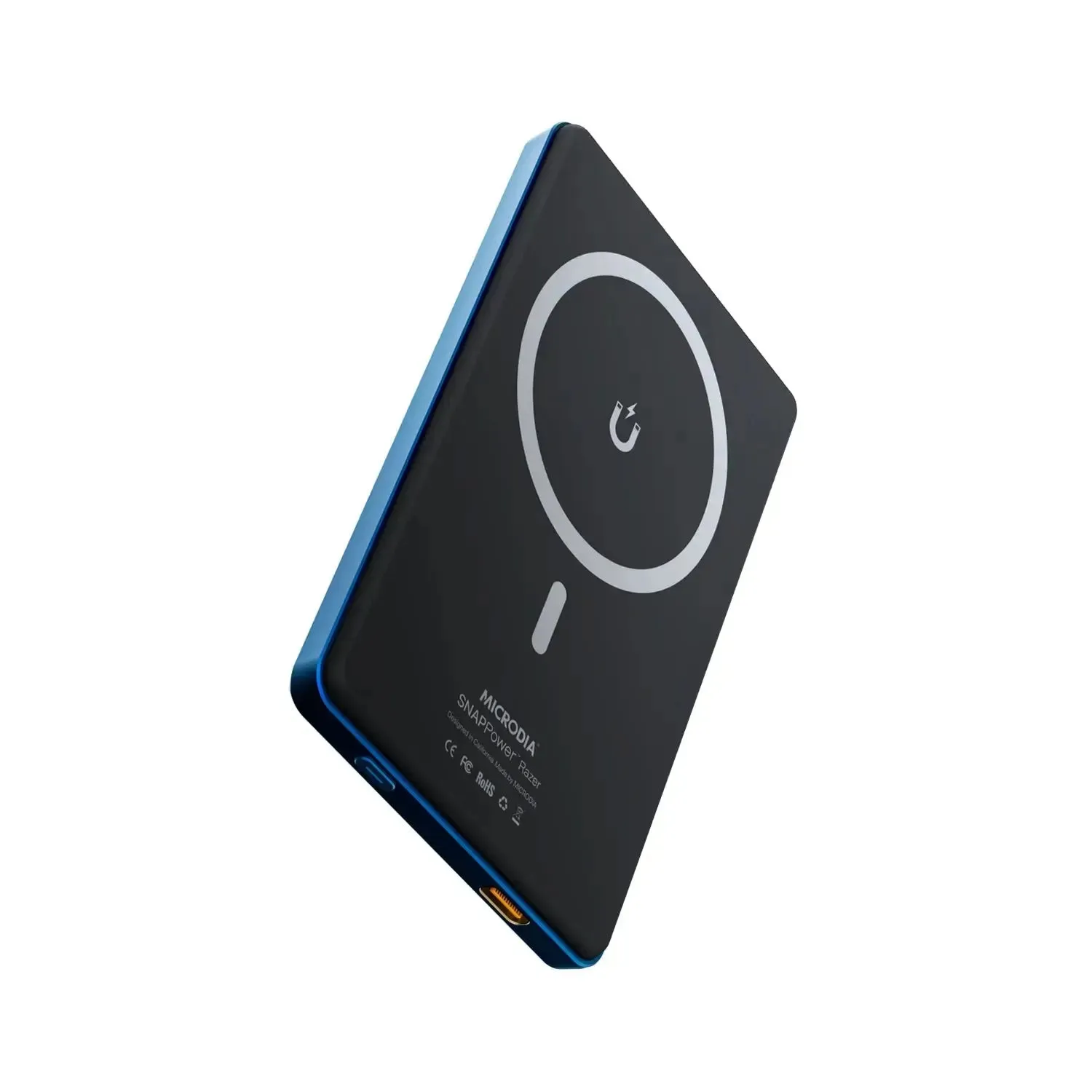 MICRODIA SNAPPower? Razer Magnetic Wireless Power Bank, 5000mAh Shockproof Corners