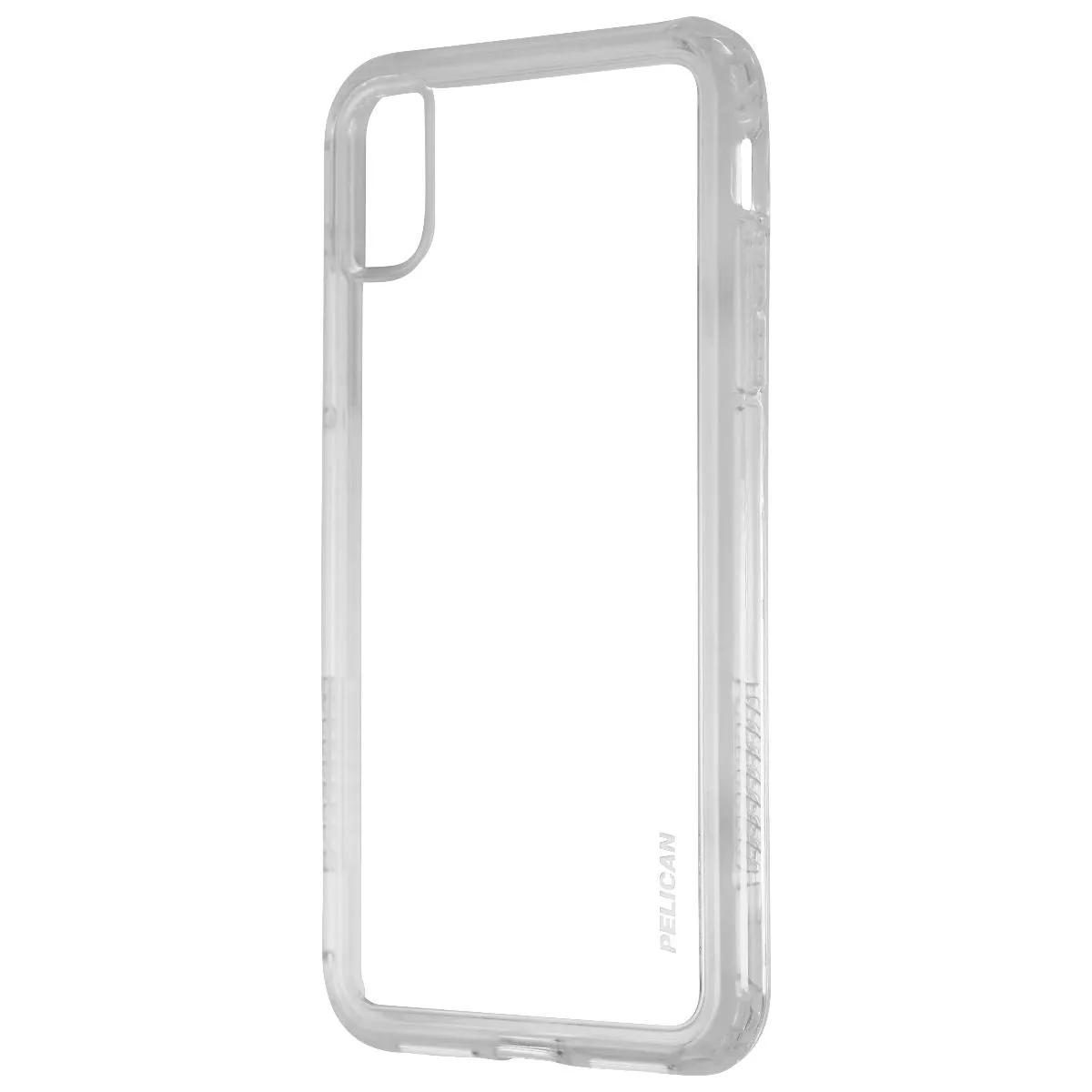 Comfort Grip Clear Design Pelican Adventurer Series Case for Apple iPhone Xs Max - Clear