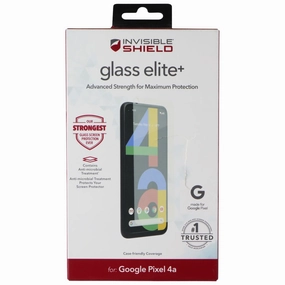Device Safety Shield Screen Safety Ultra Max ZAGG InvisibleShield (Glass Elite ) Screen Protector for Pixel 4a - Clear