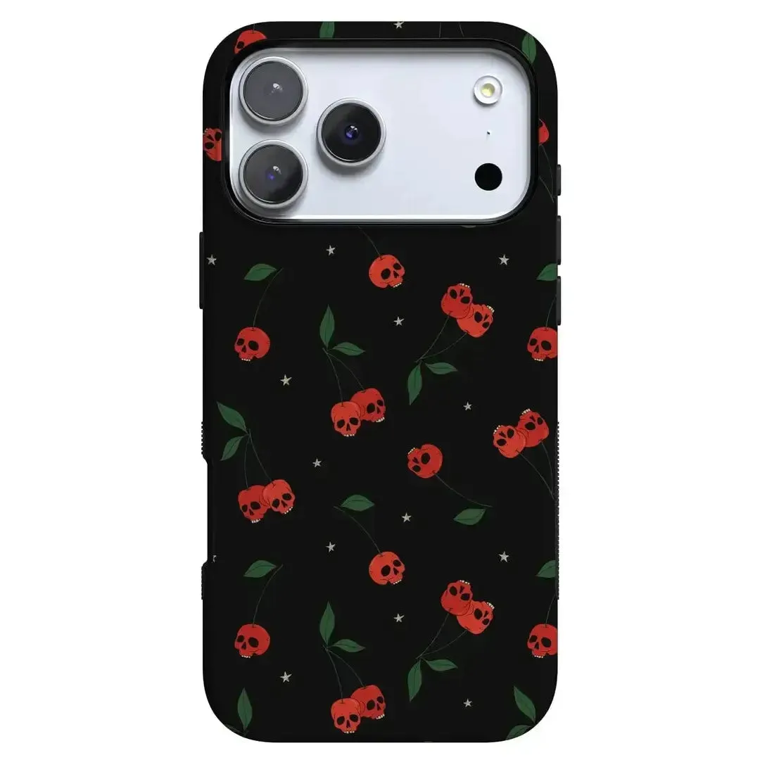 Sweet Revenge | Cherry Skulls Case Protective Form Fit Luxury Coating