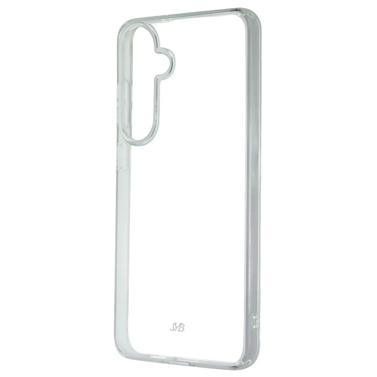 SYB Silicone Slim Case for Samsung Galaxy S24 Plus - Clear Luxury Texture Design Colorful option