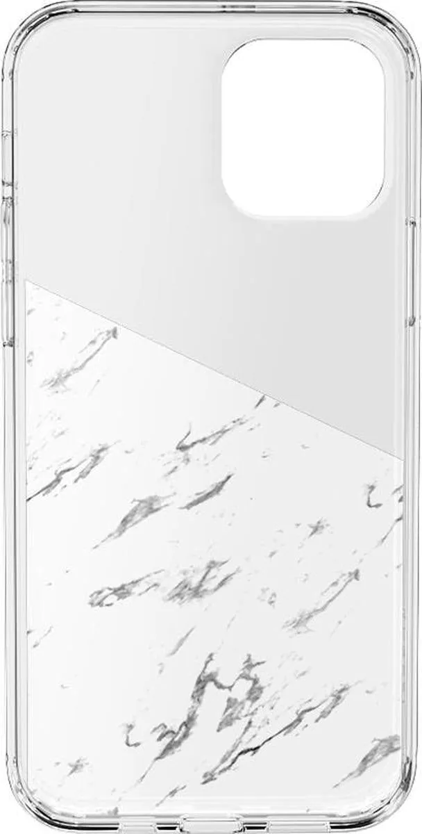 Tablet Sleeve Flex Elite Let's Split | Half White Clear Marble Case scratch guard case