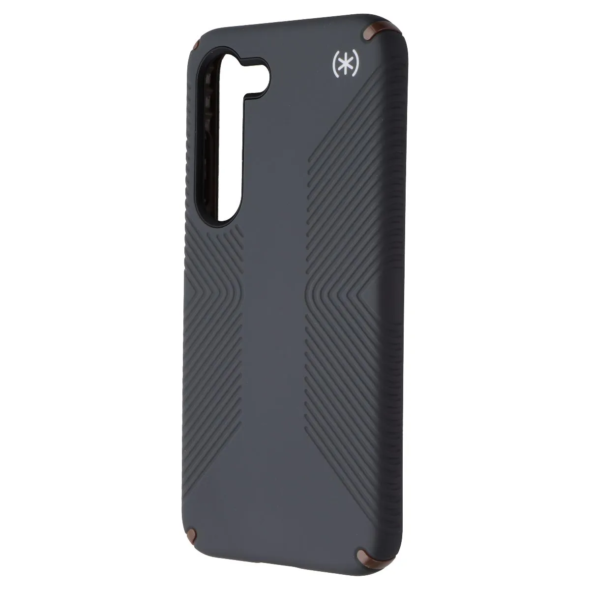 Speck Presidio 2 Grip Case for Samsung Galaxy S23 - Charcoal / Bronze Refined Look Refined Craftsmanship